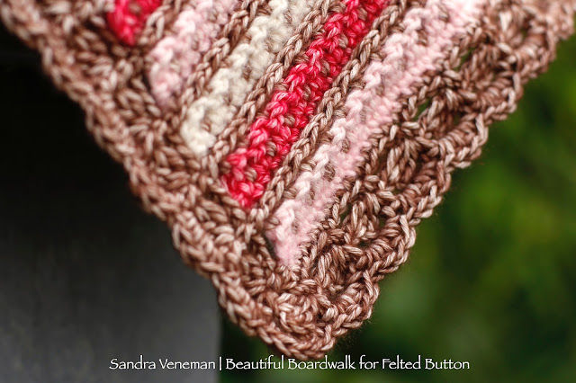 Janus Blanket Crochet Pattern by Susan Carlson of Felted Button