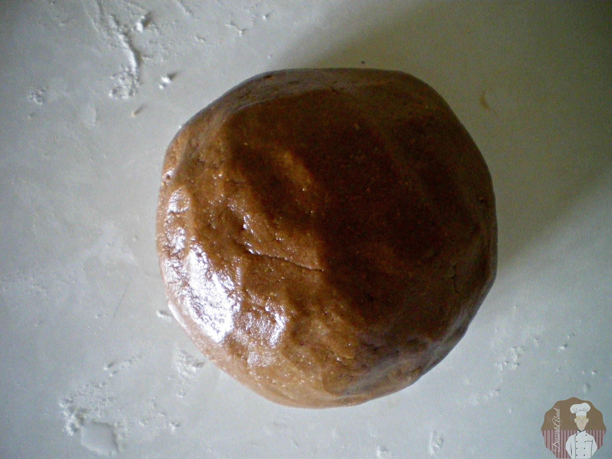 Pastas surtidas con  harina de avena y nocilla : Masa