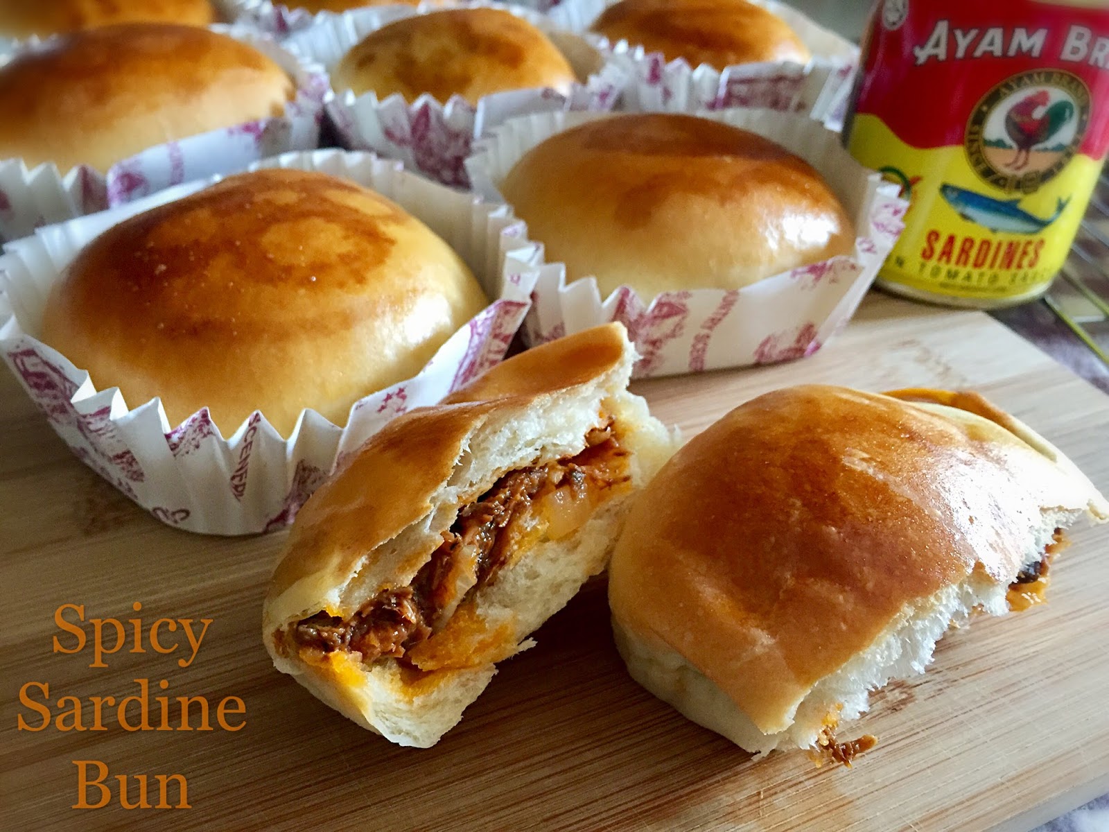 My Mind Patch Spicy Sardine Sweet Bun