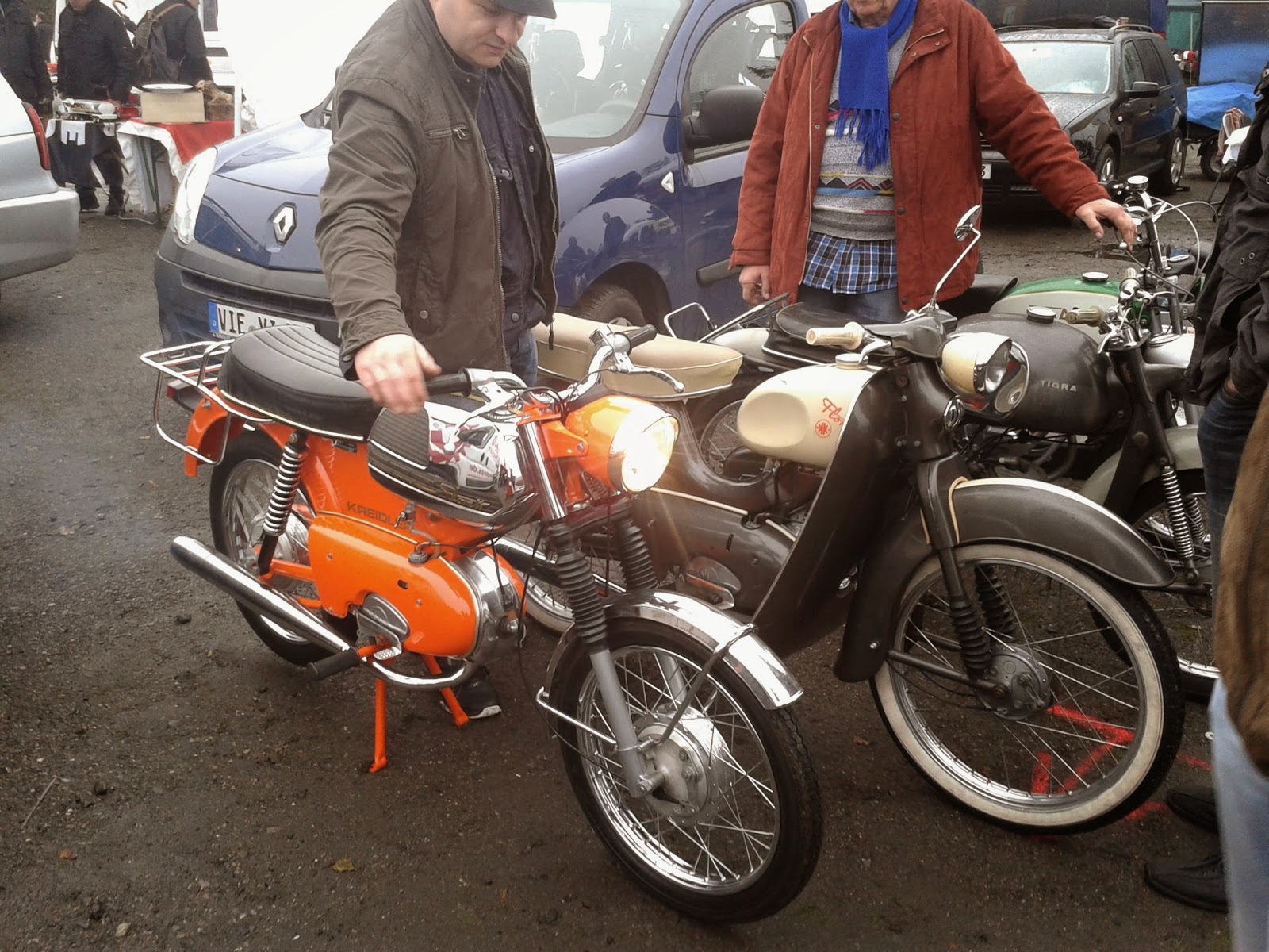 Rostpartikel : Teilemarkt Recklinghausen ,Oktober 2014