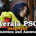 Kerala PSC Geography Question and Answers - 20