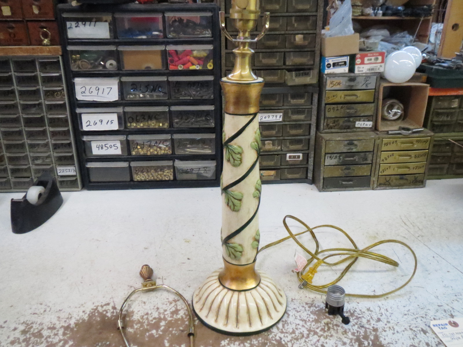 Lamp Parts and Repair | Lamp Doctor: Heavy Duty Lamp Socket Interior ...