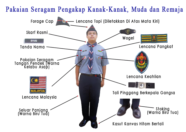 Baju uniform pengakap