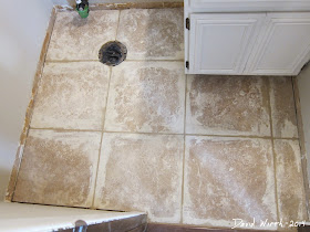 how to grout a tile floor