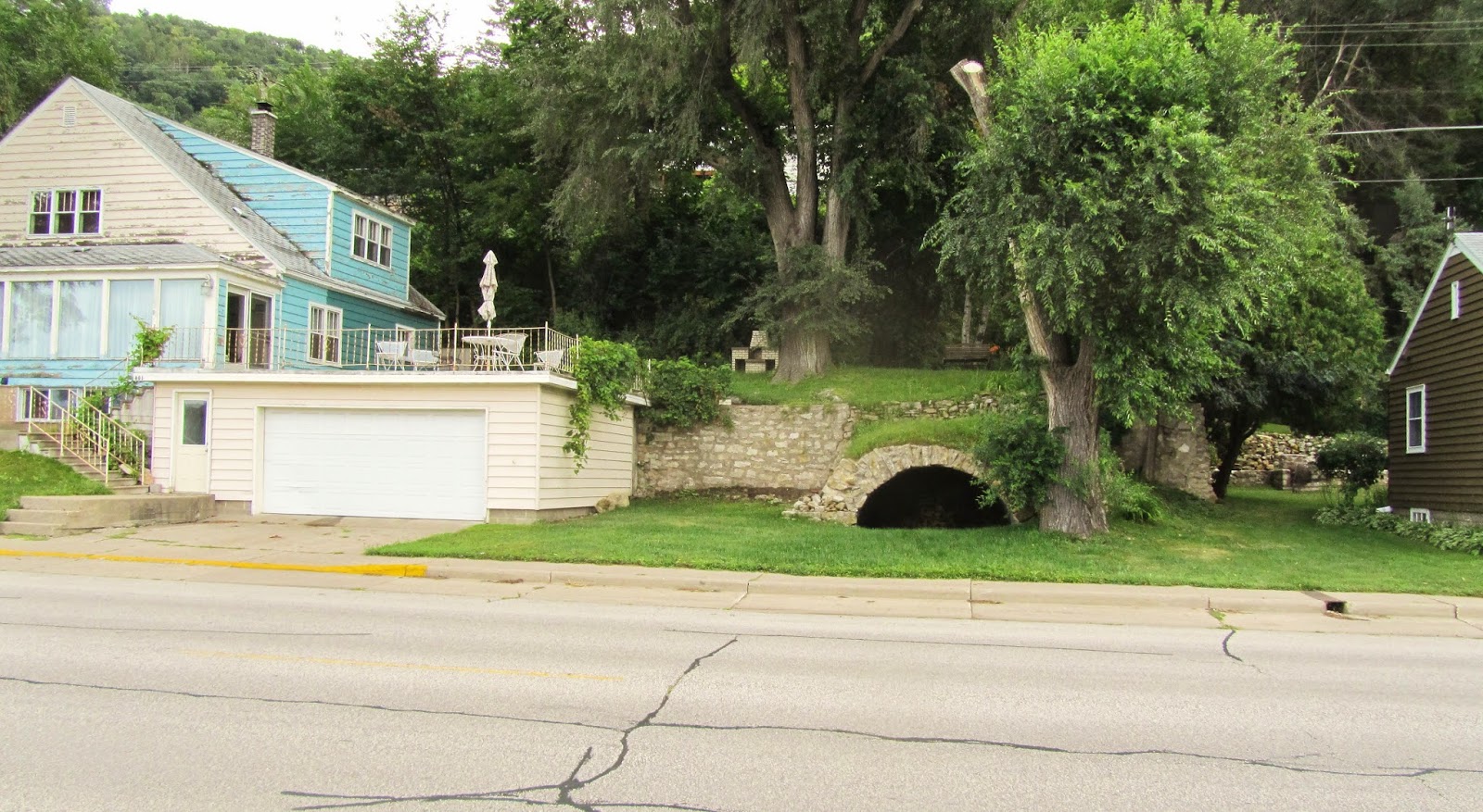 Detritus of Empire Brewery Caves Alma, Wisconsin