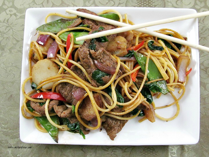 How to make a Quick and Easy Beef Lo Mein