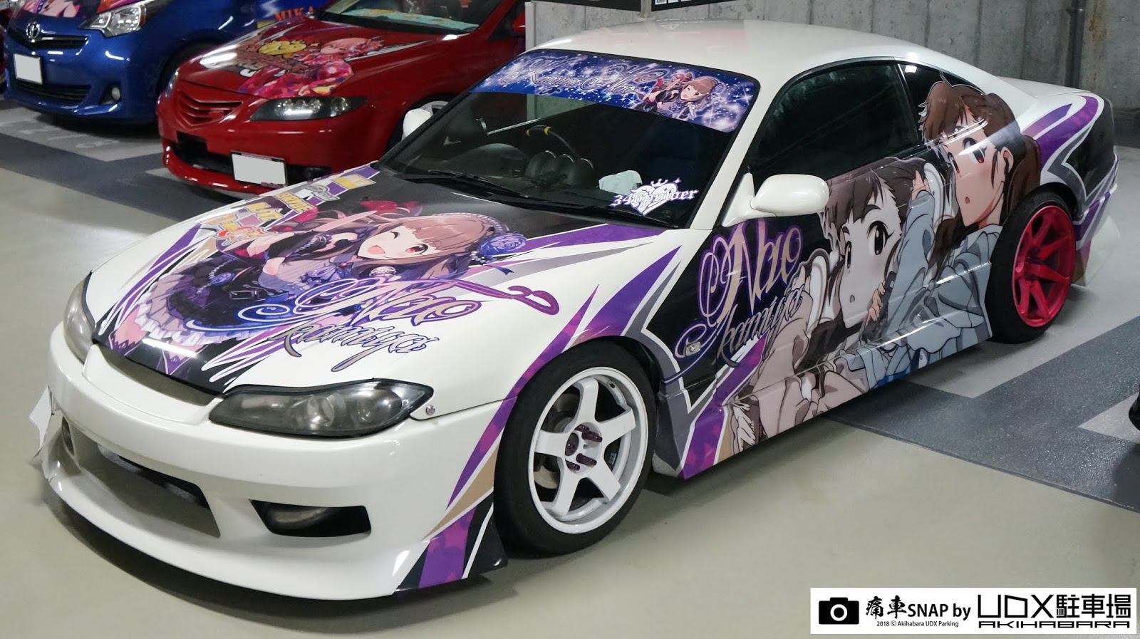 痛車 痛単車 カスタムバイク紹介 秋葉原udx駐車場ブログ 秋葉原udx駐車場 痛車snap No 4387 たか さん 東京都 アイドルマスターシンデレラガールズ 神谷奈緒仕様 Nissan シルビア