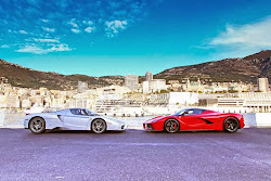 laferrari enzo ferrari vs battle