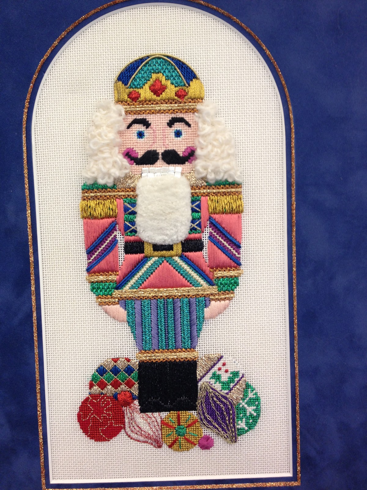 steph's stitching Fun Things fromThe Needle Works