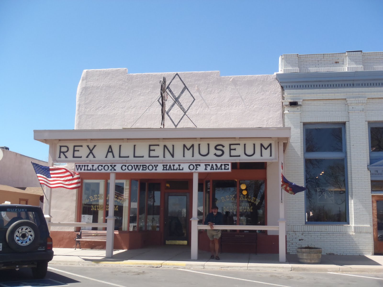 RVing with Bren & Sheila The rex Allen Museum, Wilcox, AZ