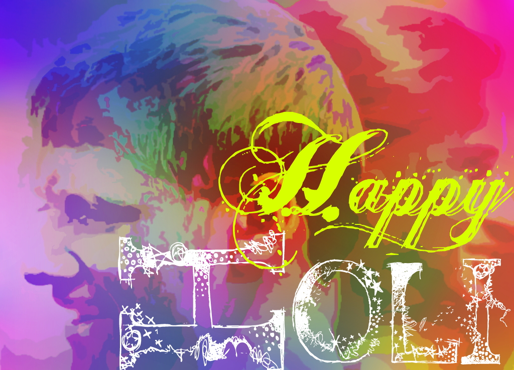 holi dp pics