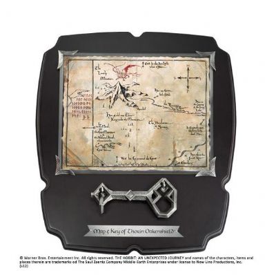 Llave con Mapa Erebor El Hobbit Deluxe