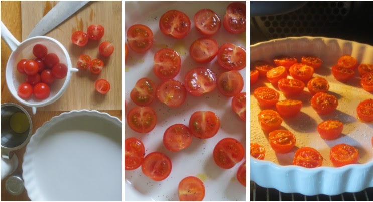 Zubereitung confierte Tomaten