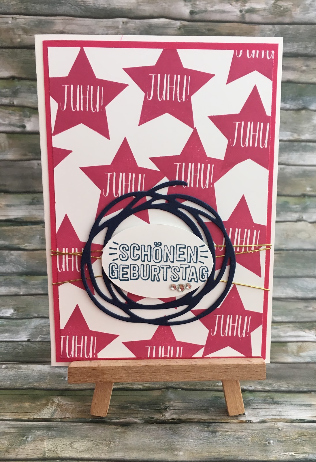 Die Stempelritterin - Kreativität rettet die Welt: Geburtstagskarte - auch im neuen Katalog