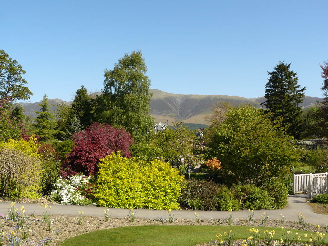 Motorhome Tales 2 Big Trip 2011 Hope Gardens, Keswick