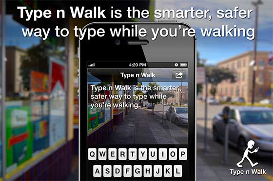 أخيرا تطبيق Type n Walk
