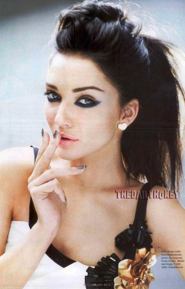 Amy Jackson Elle Scan1 - Amy Jackson Elle India 2012 Scans