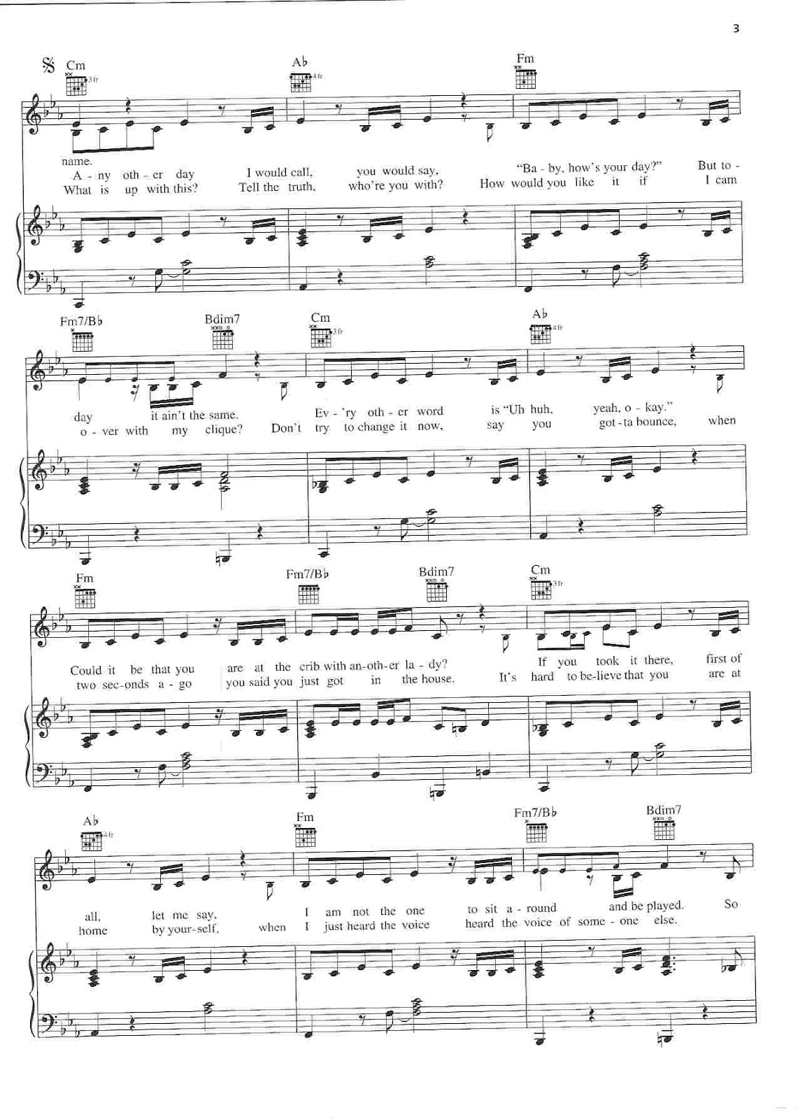 My Destiny Piano Piece