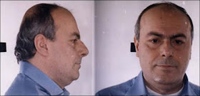 Paolo di Lauro's prison mug shot.  Before his arrest, the Camorra boss was rarely seen in public