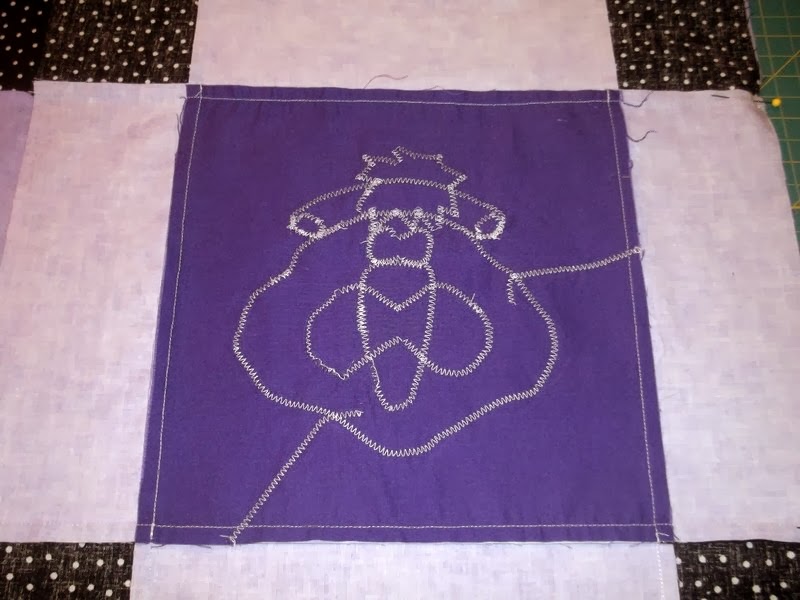 Traveling Quilter: Purr-fectly Purple