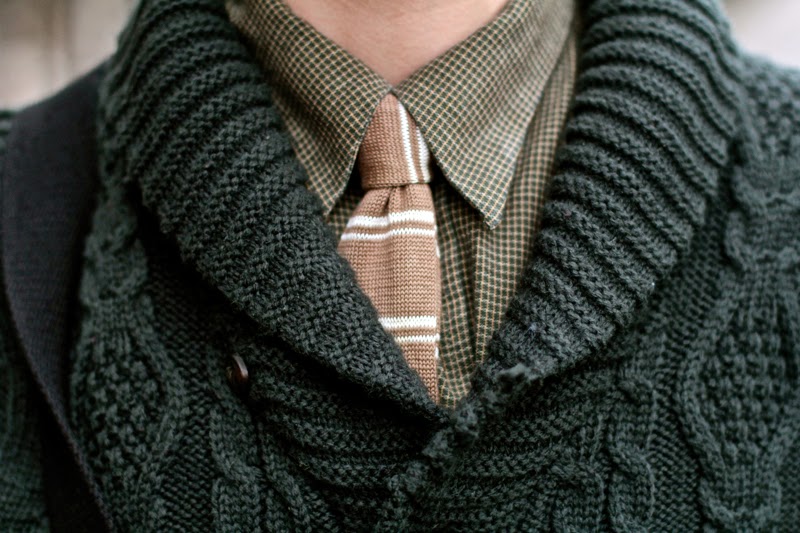 Tie Cardigan Burton Knitwear Blog mode Homme Mensfashion