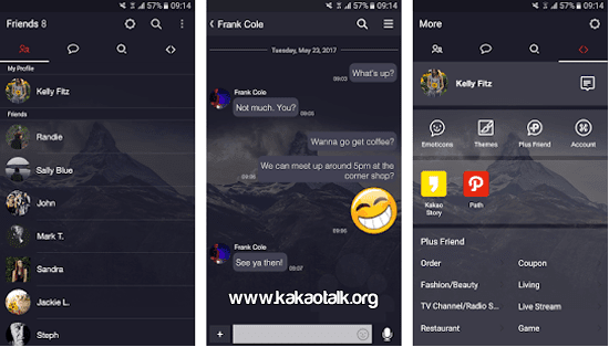 Dark Theme For KakaoTalk para Android