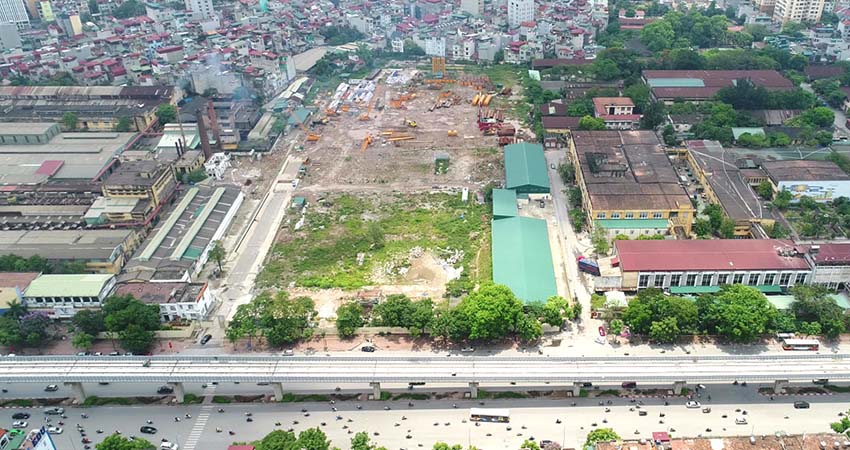 Tiến độ thi công Vinhomes SmartCity tháng 9/2017