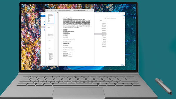 Great program offers you a quick view feature of all files without having to open thema