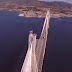 Η γαλανολευκη κυματίζει στην κορυφή της Γέφυρας Ρίου - Αντιρρίου, για την 25η Μαρτίου - Ενα υπέροχο βίντεο