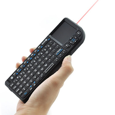 Buy Mini Bluetooth Keyboard & TouchPad With Laser Pointer Online In Pakistan