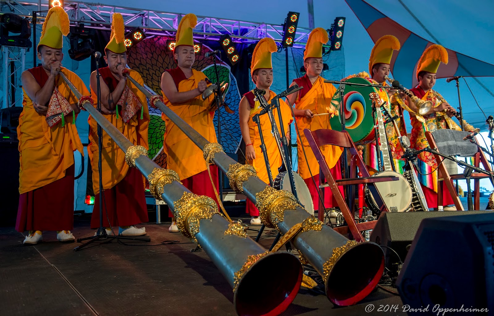 The Mystical Arts of Tibet Performing at LEAF Festival