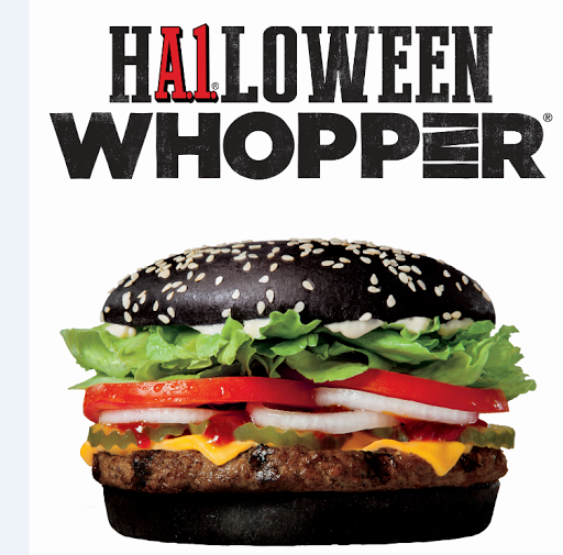 Halloween Whopper de BurgerKing