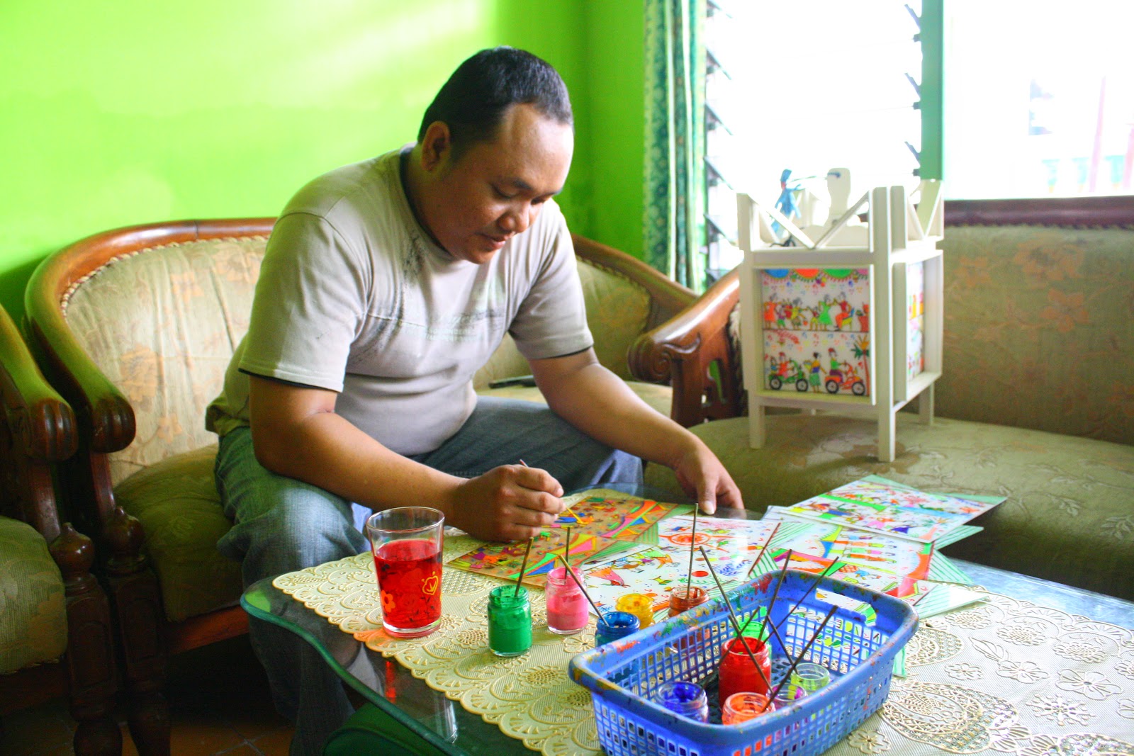 Proses Pembuatan Damar Kurung | Damar Kurung's Gallery