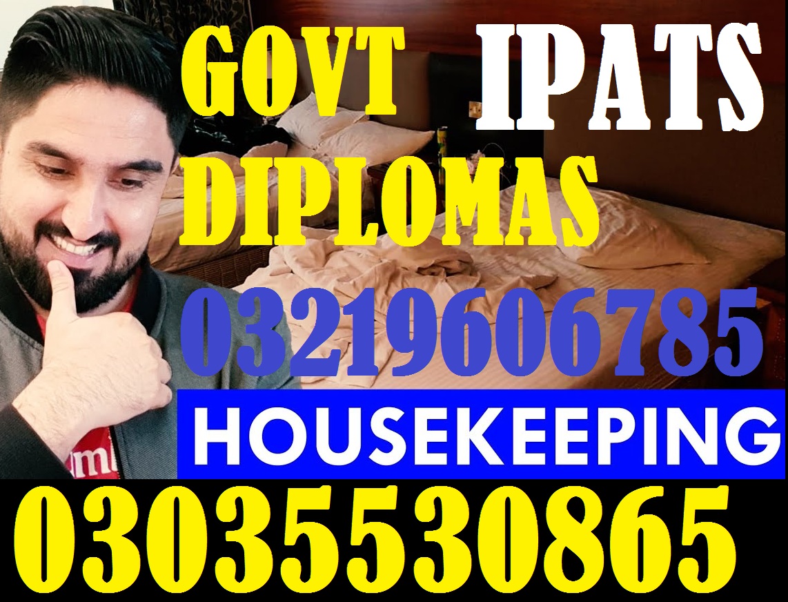 Hotel Management course in Faisalabad 923035530865, 03219606785, 3315145601, 03495021336 IPATS