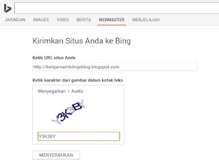 Bing webmasters