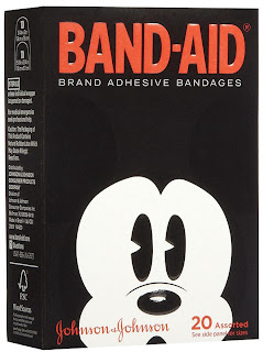 mickey mouse adhesive bandages band aid