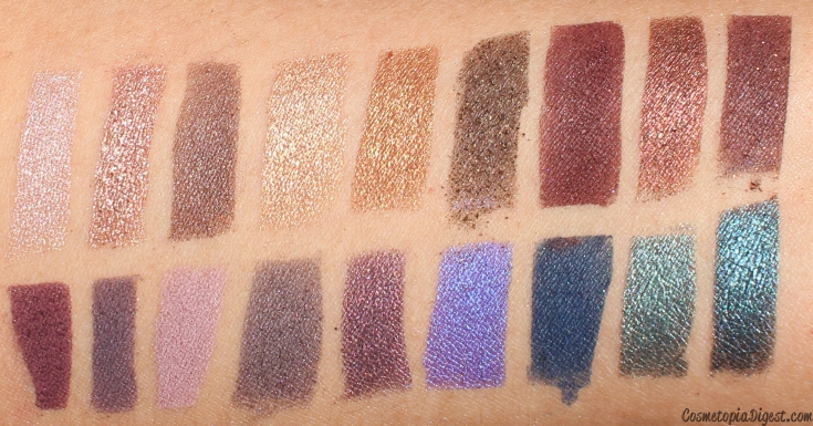Here are the reviews and swatches of the Freedom Pro Decadence Eyeshadow Palettes, and a teal eye makeup look. 
