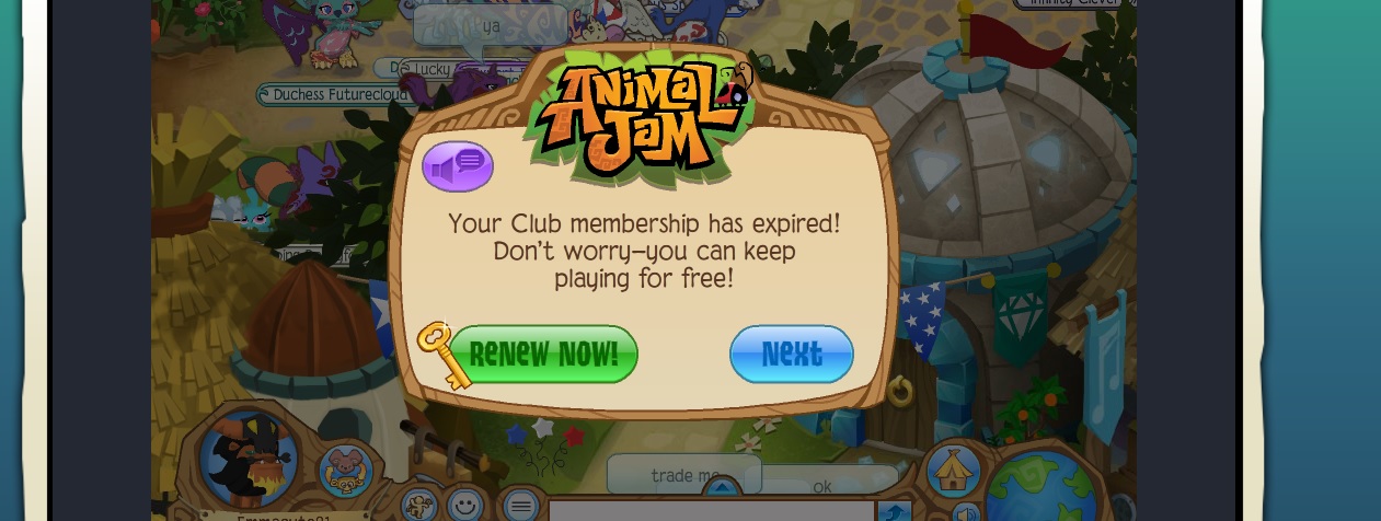 Animal Jam Thunder: Signular post: Non member LioN!