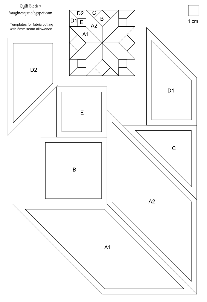 Free Printable Quilt Template