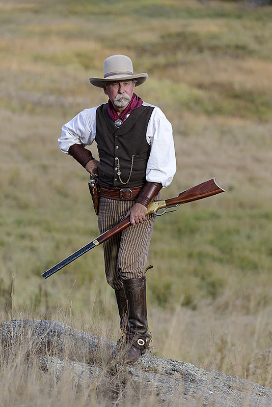 Dakotagraph: Cowboy reenactors at the Black Hills Photo Shootout