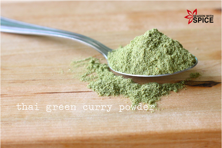 Thai Green Curry Powder available at SeasonWithSpice.com