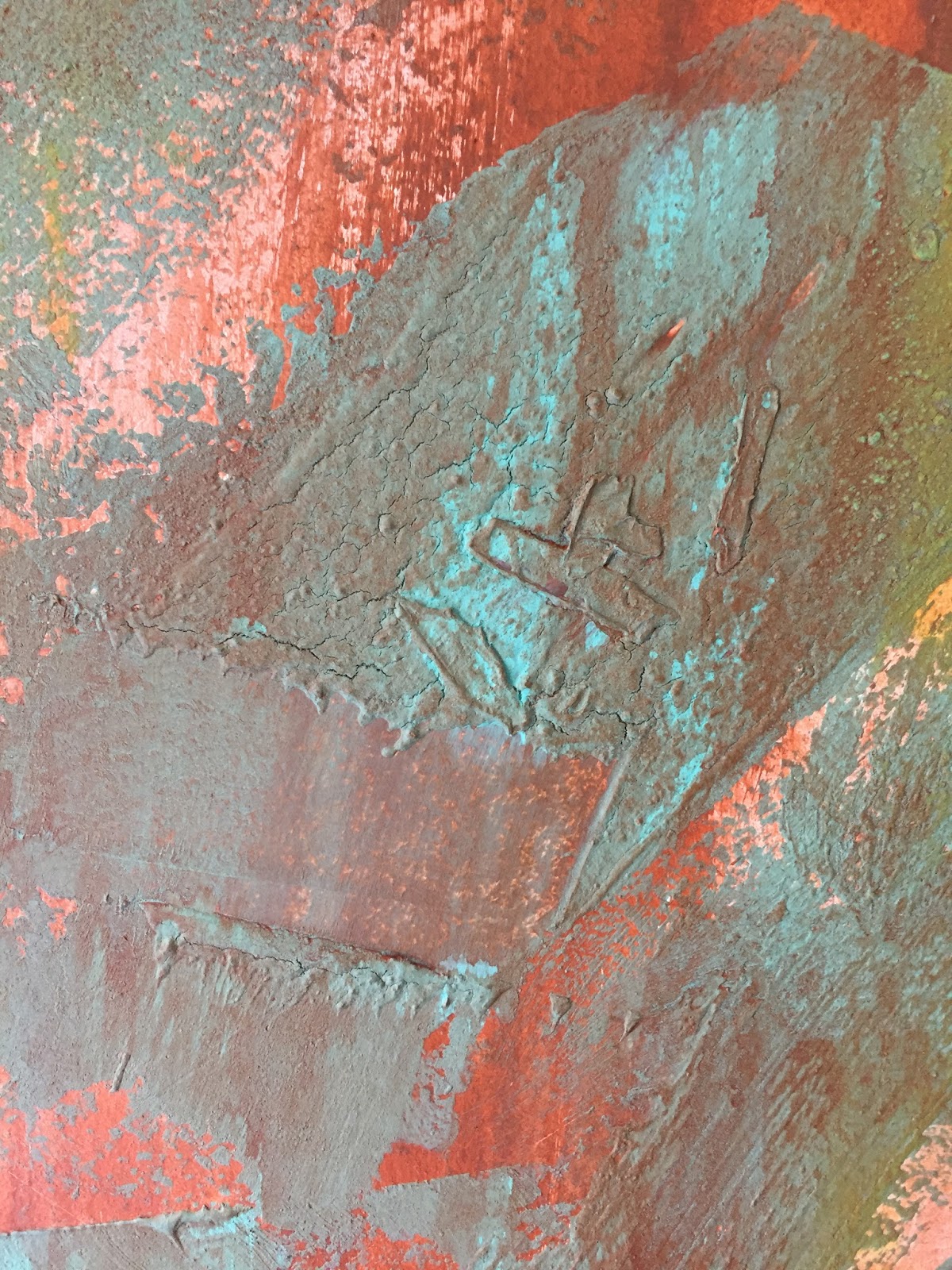 Prativya Faux Copper Patina Wall DIY