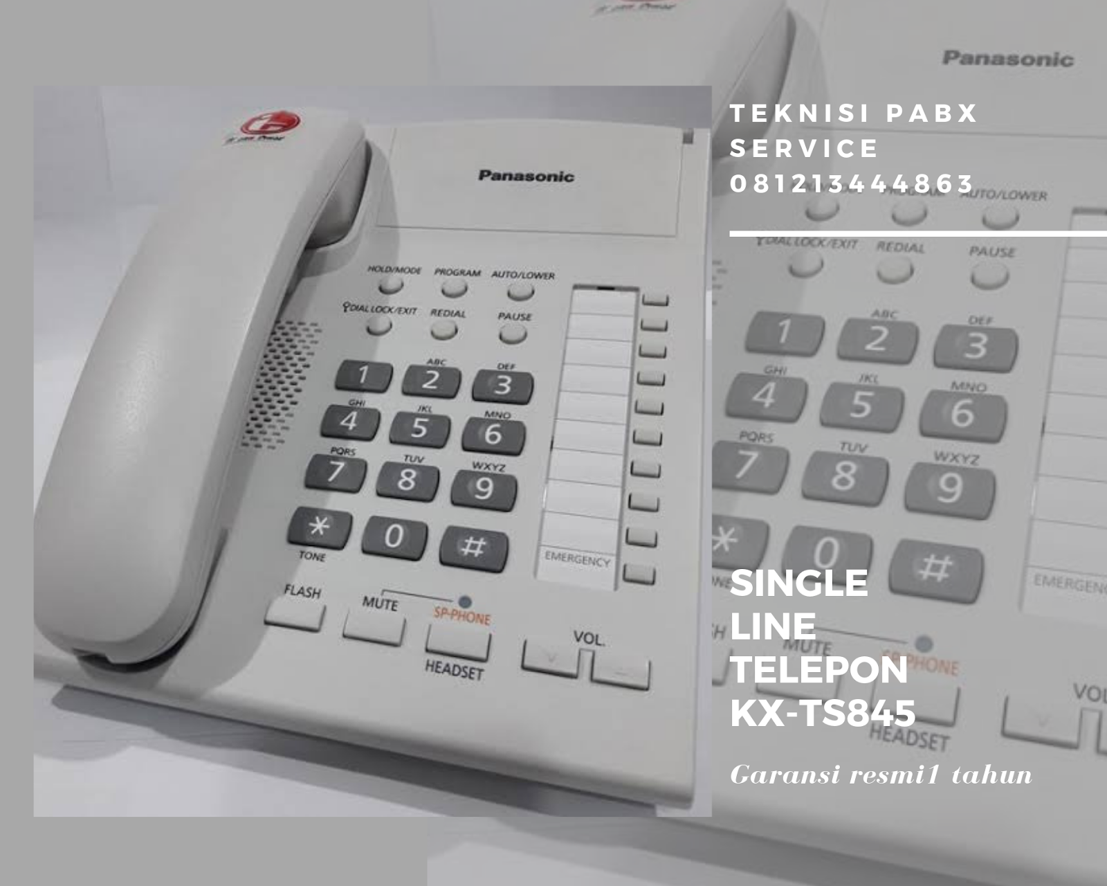 Single Line Telepon PABX TS845