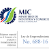  Ley de Emprendimiento de República Dominicana (Ley 688-16)
