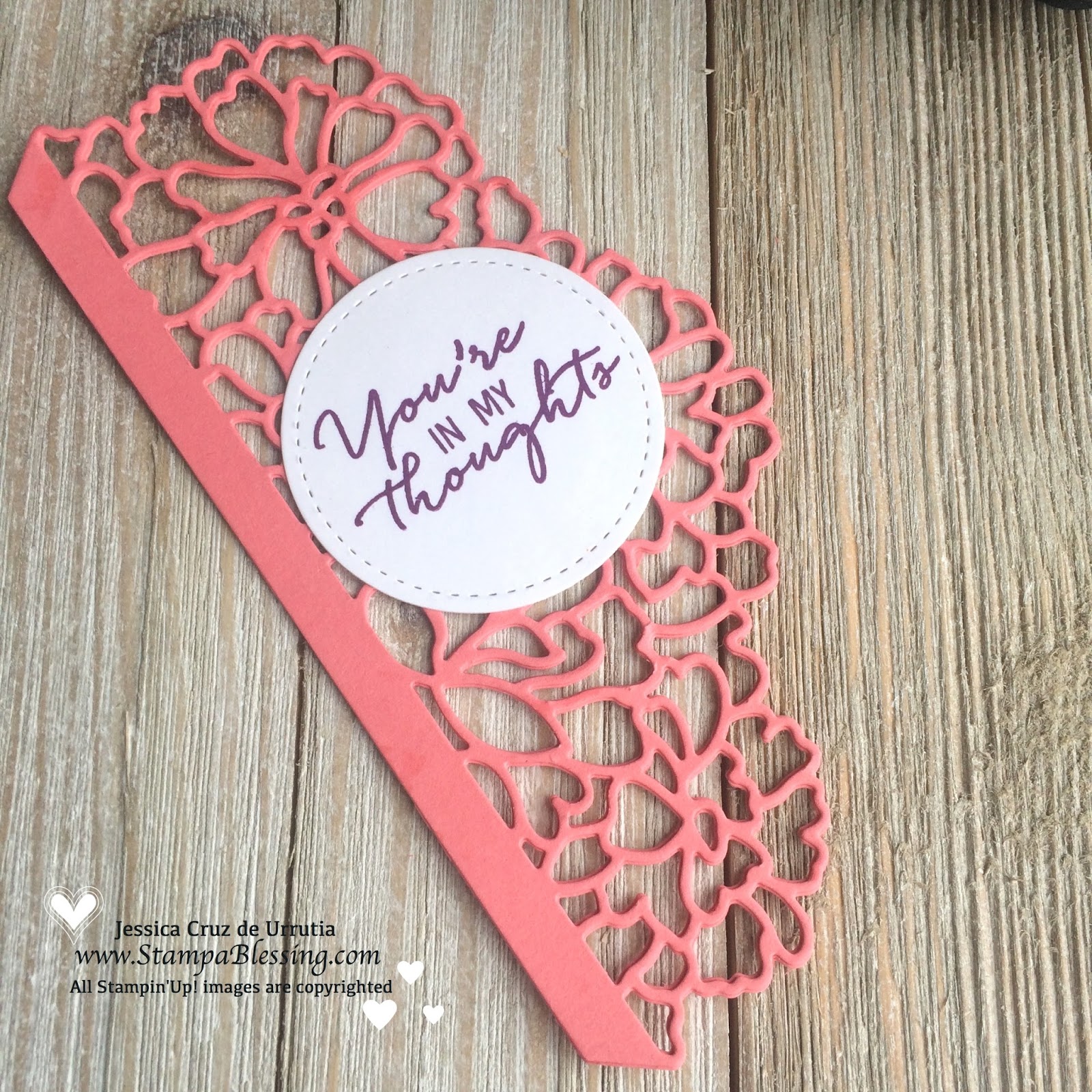 Stamp a Blessing Gifts made with So Detailed Thinlits Dies