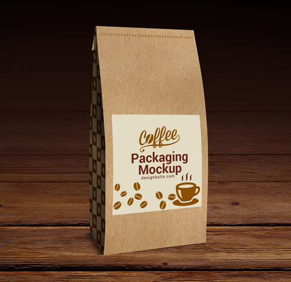 Download Packaging Mockup PSD Terbaru Gratis - High Quality Coffee Packaging Mock-up PSD