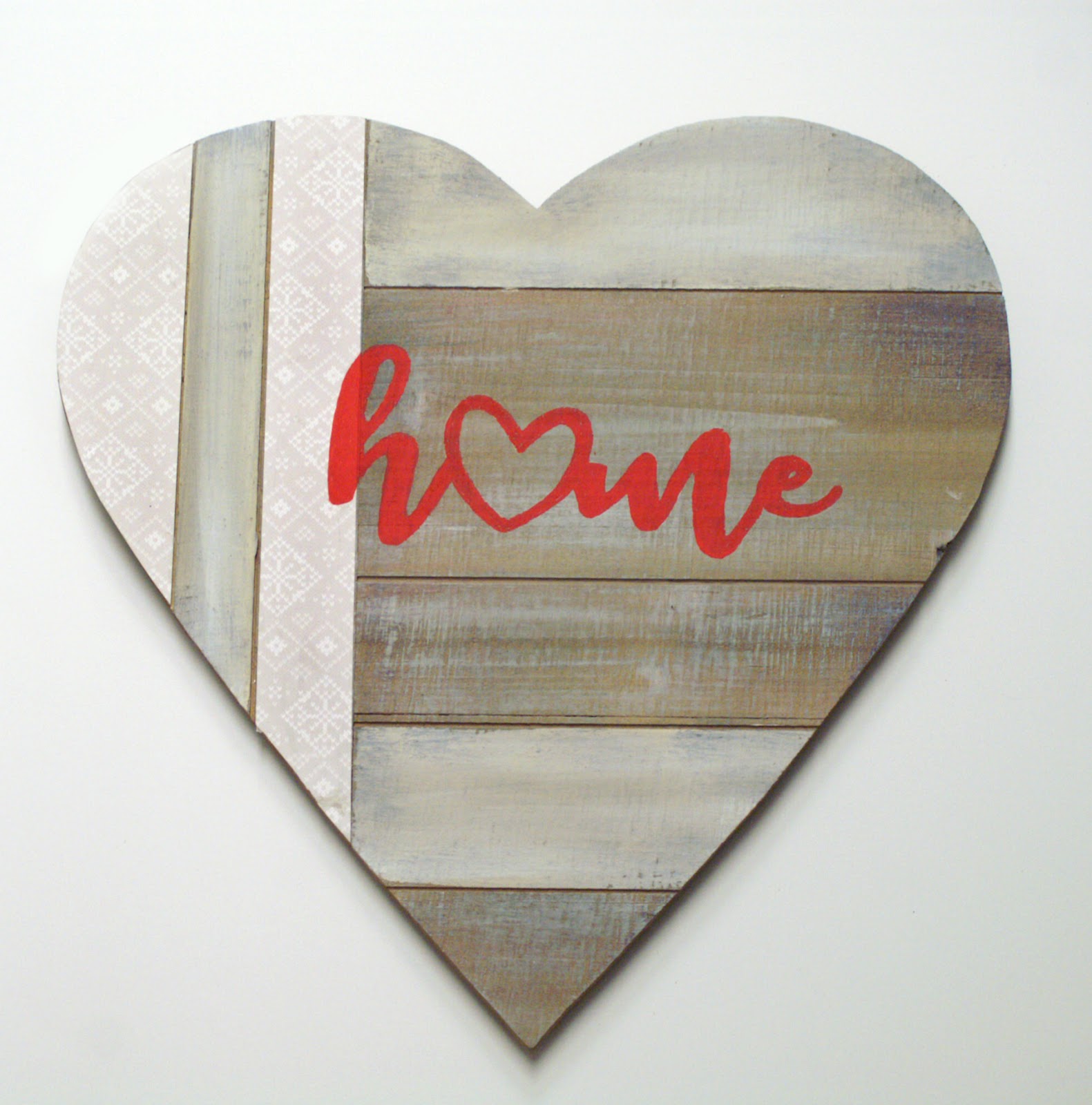 Ben Franklin Crafts and Frame Shop DIY HOME Heart Plaque