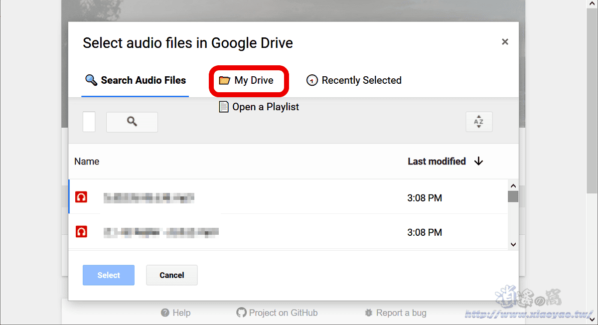 Music Player 網頁播放 Google Drive 音樂檔案，讓雲端硬碟成為個人串流音樂平台