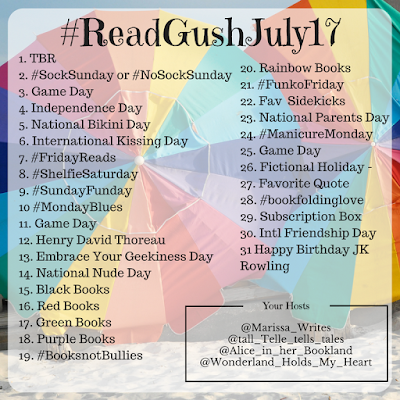 Read Gush July - An Instagram challenge