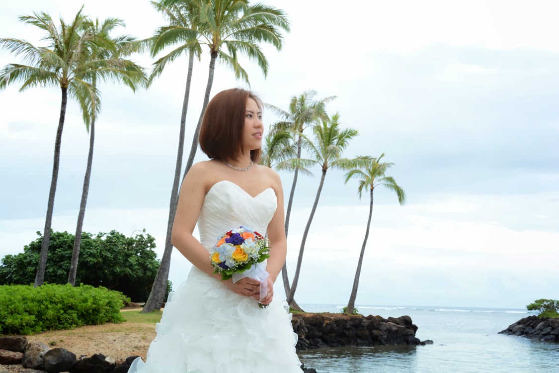 Kahala Beach Bride